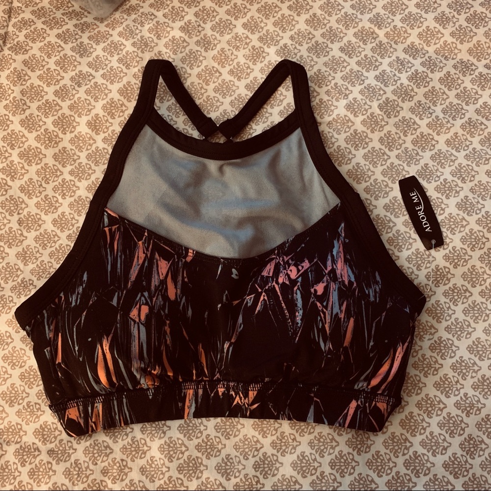 Push-up sports bra